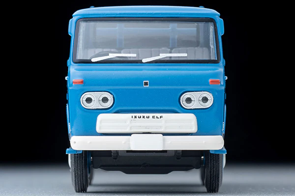 TOMYTEC TLV 1/64 Isuzu Elf High Floor Loading Platform (Blue) 1966 LV-191b - Image 2