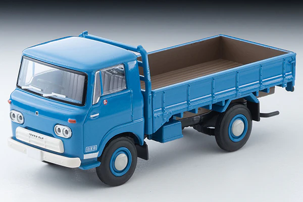 TOMYTEC TLV 1/64 Isuzu Elf High Floor Loading Platform (Blue) 1966 LV-191b - Image 5