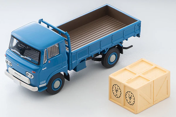 TOMYTEC TLV 1/64 Isuzu Elf High Floor Loading Platform (Blue) 1966 LV-191b - Image 6