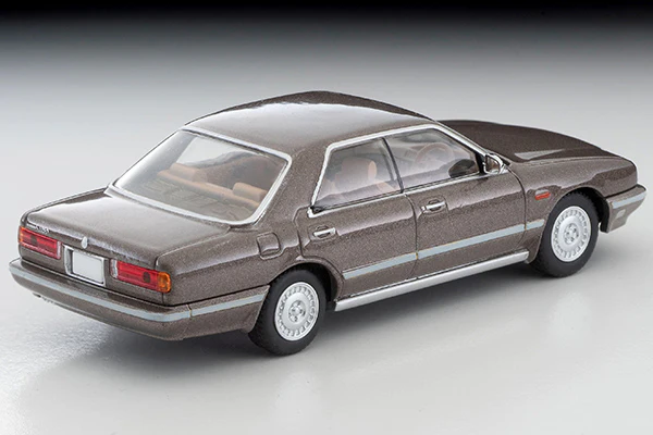 TOMYTEC TLVN 1/64 Nissan Cedric Cima TYPE-II Limited (brown) 1988 LV-N278c - Image 2