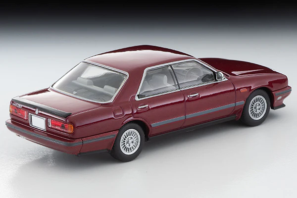 TOMYTEC TLVN 1/64 Nissan Gloria Cima TYPE-II S (red) 1990 LV-N340a - Image 3