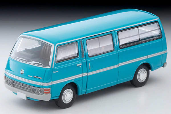 TOMYTEC TLVN 1/64 Nissan Homy Long Light Van (Blue) 1976 LV-N341a - Image 4