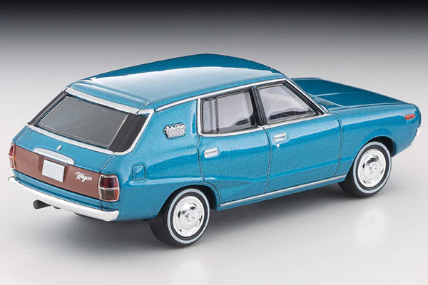 TOMYTEC TLV 1/64 Nissan Skyline Wagon 1800 Sporty GL (blue) 1972 LV-N55b - Image 2