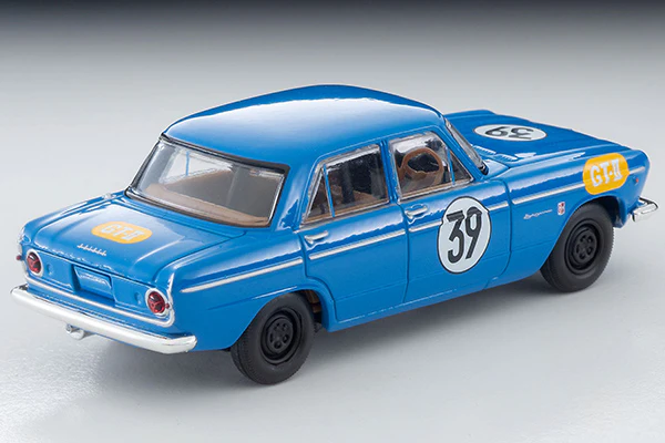 TOMYTEC TLV 1/64 Prince Skyline GT 2nd Japanese Grand Prix #39 (Blue) LV-213a - Image 3
