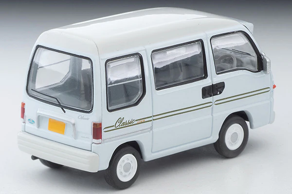 TOMYTEC TLVN 1/64 Subaru Sambar Dias Classic 40th Anniversary (light blue/white) 1998 LV-N249f - Image 2