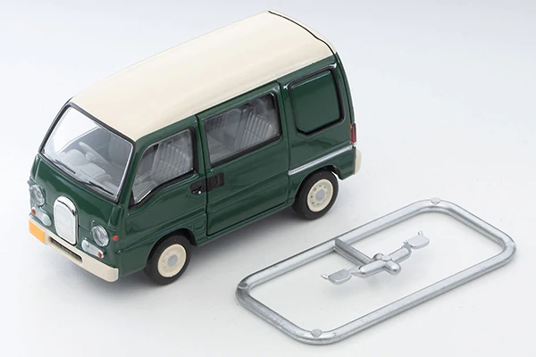 TOMYTEC TLVN  1/64 Subaru Sambar Dias Classic (green/cream) 1996 LV-N249e - Image 3