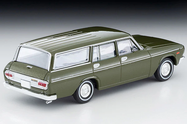 TOMYTEC TLV 1/64 Toyopet Crown Custom 1966 Green LV-206a - Image 2