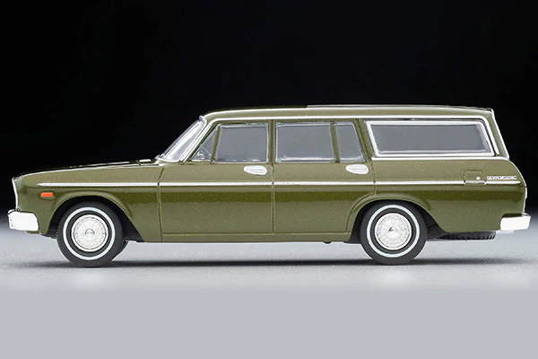 TOMYTEC TLV 1/64 Toyopet Crown Custom 1966 Green LV-206a - Image 3