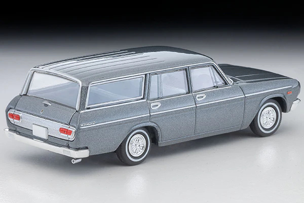 TOMYTEC TLV 1/64 Toyopet Crown Custom (Gray) 1967 LV-206b - Image 2