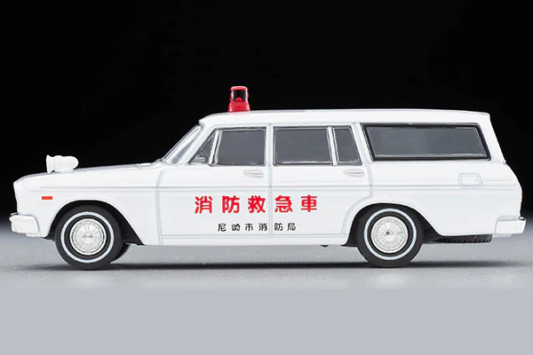 TOMYTEC TLV 1/64 Toyopet Masterline Fire/Ambulance 1966 LV-207a - Image 3