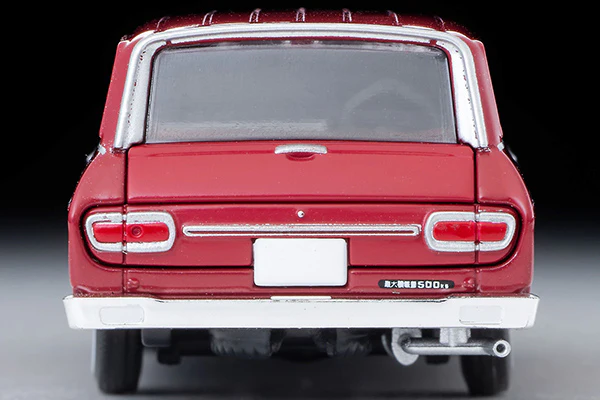 TOMYTEC TLV 1/64 Toyopet Masterline Light Van Red 1967 LV-203a - Image 2