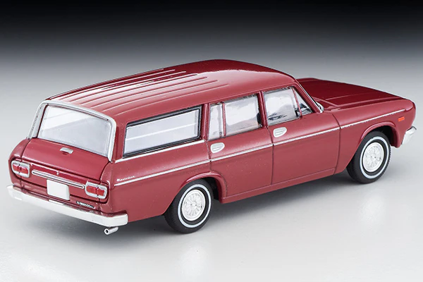 TOMYTEC TLV 1/64 Toyopet Masterline Light Van Red 1967 LV-203a - Image 4