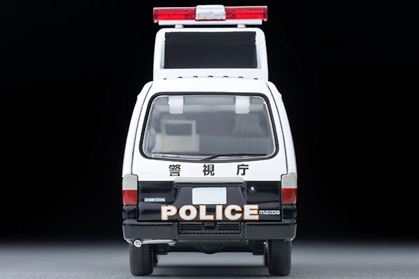 TOMYTEC TLVN 1/64 Bongo Brawny Police Sign Car LV-N309a - Image 2