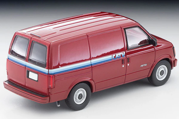 TOMYTEC TLVN 1/64 Chevrolet Astro Van (red) LV-N344a - Image 4