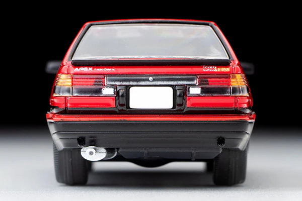 TOMYTEC TLVN 1/64 Corolla Levin 2-door GT-APEX 1985 Red/Black LV-N304a - Image 3