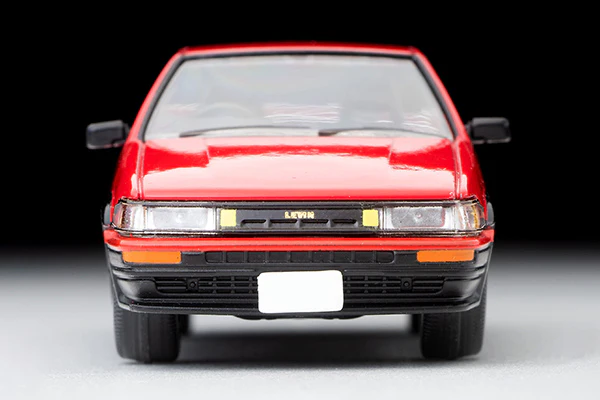 TOMYTEC TLVN 1/64 Corolla Levin 2-door GT-APEX 1985 Red/Black LV-N304a - Image 4