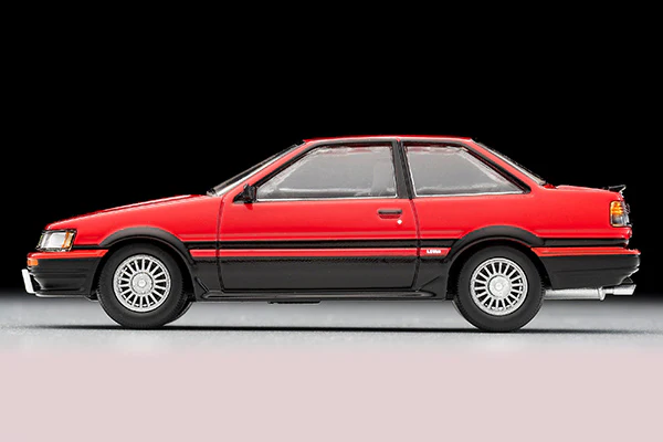 TOMYTEC TLVN 1/64 Corolla Levin 2-door GT-APEX 1985 Red/Black LV-N304a - Image 5