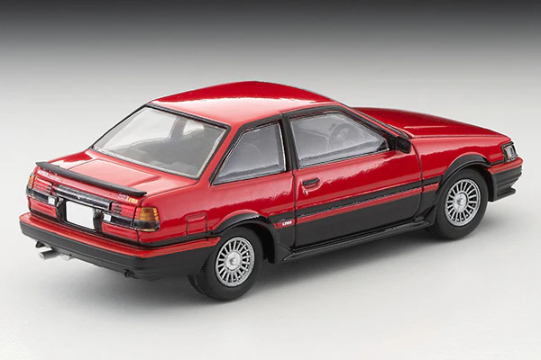 TOMYTEC TLVN 1/64 Corolla Levin 2-door GT-APEX 1985 Red/Black LV-N304a - Image 6