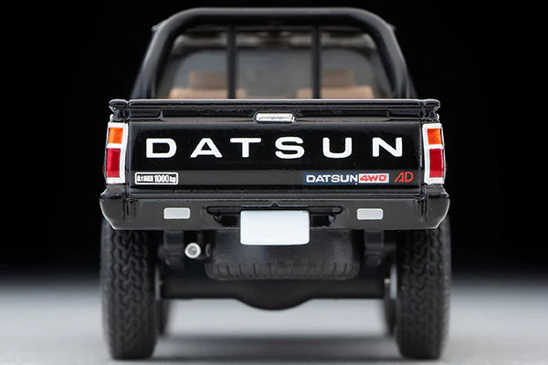TOMYTEC TLVN 1/64 Datsun Truck 4WD King Cab AD (Black) LV-N320a - Image 5