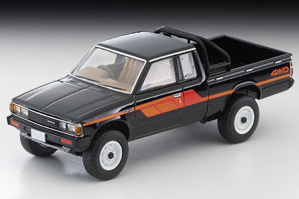 TOMYTEC TLVN 1/64 Datsun Truck 4WD King Cab AD (Black) LV-N320a - Image 9