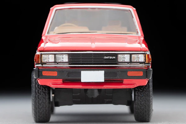 TOMYTEC TLVN 1/64 Datsun Truck 4WD King Cab AD (Red) LV-N320b - Image 3