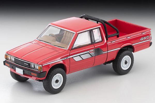 TOMYTEC TLVN 1/64 Datsun Truck 4WD King Cab AD (Red) LV-N320b - Image 5