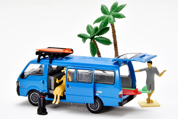 TOMYTEC TLVN 1/64 Diocolle 64 #Car Snap 19b Surfing 2 - Image 3