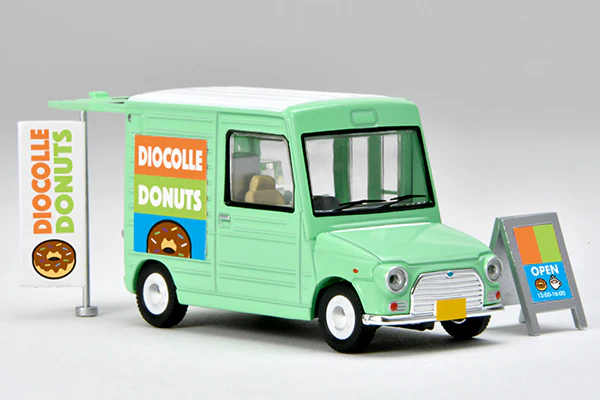 TOMYTEC TLVN 1/64 Diocolle 64 #Car Snap 24a Donut Shop - Image 3