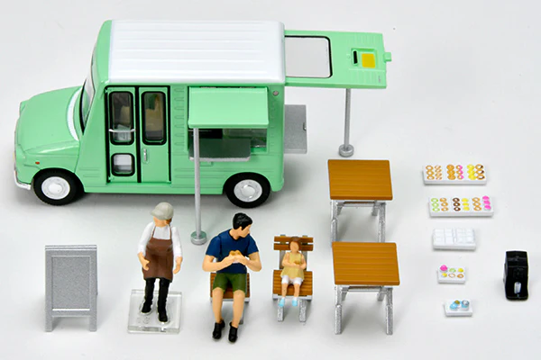 TOMYTEC TLVN 1/64 Diocolle 64 #Car Snap 24a Donut Shop - Image 5