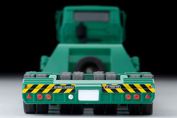 TOMYTEC TLVN 1/64 Hino HH341 Heavy Equipment Transport Trailer (Green) LV-N173b - Image 5