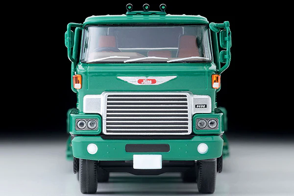 TOMYTEC TLVN 1/64 Hino HH341 Heavy Equipment Transport Trailer (Green) LV-N173b - Image 6
