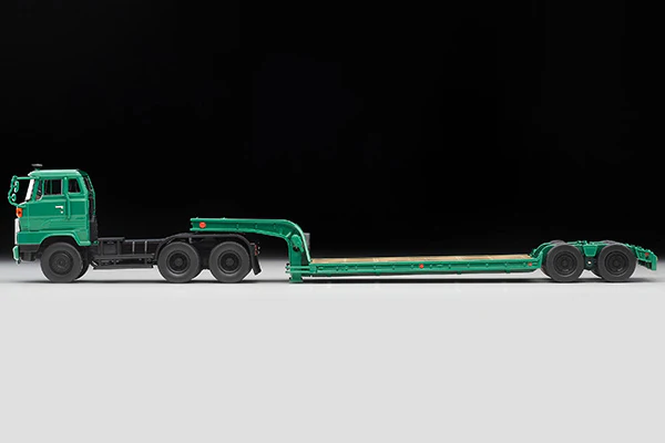 TOMYTEC TLVN 1/64 Hino HH341 Heavy Equipment Transport Trailer (Green) LV-N173b - Image 7