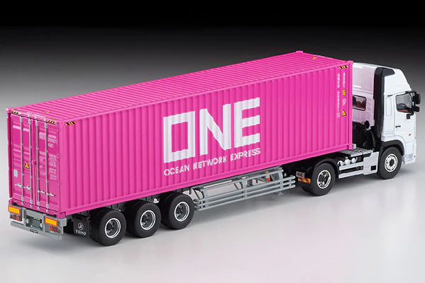 TOMYTEC TLVN 1/64 Hino Profia 40ft Container Trailer (Toho Sharyo TC36H1C34) Ocean Network Express LV-N292b - Image 5