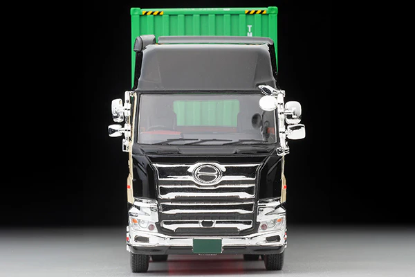 TOMYTEC TLVN 1/64 Hino Profia 40ft marine container trailer (Toho Sharyo TC36H1C34) BLACK LV-N292c - Image 4