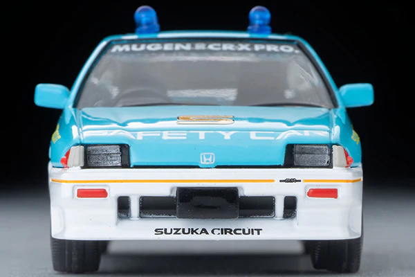 TOMYTEC TLVN 1/64 Honda Ballard Sports CR-X MUGEN CR-X PRO Suzuka Circuit Safety Car (light blue/white) LV-N318a - Image 4