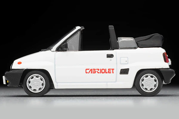 TOMYTEC TLVN 1/64 Honda City Cabriolet (White) 1984 LV-N262b - Image 5