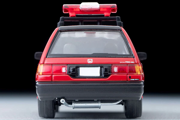 TOMYTEC TLVN 1/64 Honda Civic Pro Fire Department Public Relations Vehicle LV-N339a - Image 2