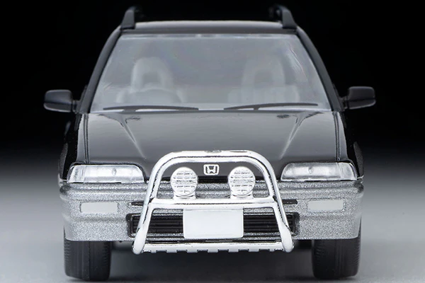 TOMYTEC TLVN 1/64 Honda Civic Shuttle Beagle (Black/Gray) 1994 LV-N293a - Image 4