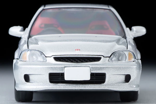 TOMYTEC TLVN 1/64 Honda Civic Type R (Silver) 1999 LV-N165d - Image 3
