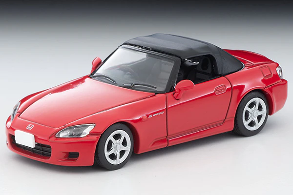 TOMYTEC TLVN 1/64 Honda S2000 Red 1999 LV-N269c - Image 4