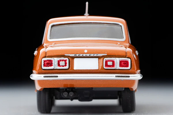 TOMYTEC TLVN 1/64 Isuzu Bellett 1600 GT type R (Orange M) 1973 LV-137c - Image 2