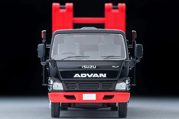 TOMYTEC TLVN 1/64 Isuzu Elf Hanamidai Automobile Safety Loader Big Wide (ADVAN)  LV-N191b - Image 3