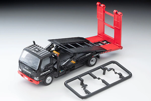 TOMYTEC TLVN 1/64 Isuzu Elf Hanamidai Automobile Safety Loader Big Wide (ADVAN)  LV-N191b - Image 7