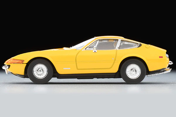 TOMYTEC TLVN 1/64 LV Ferrari 365 GTB4 Yellow - Image 6