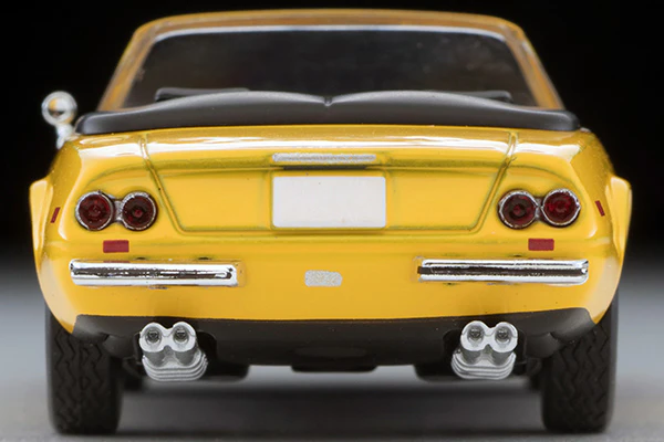 TOMYTEC TLVN 1/64 LV Ferrari 365 GTS4 Yellow - Image 3