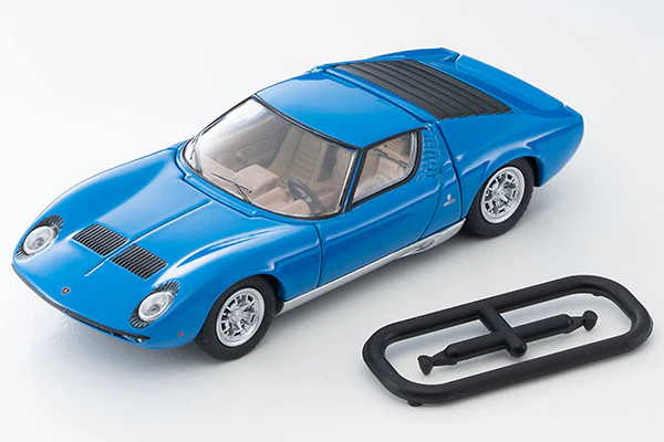 TOMYTEC TLVN 1/64 LV Lamborghini Miura P400 (Blue) - Image 2