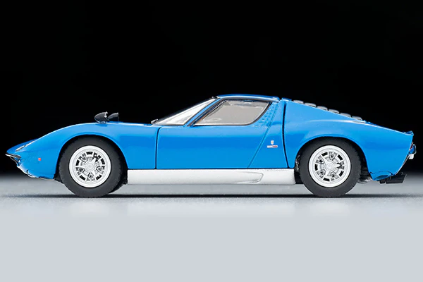 TOMYTEC TLVN 1/64 LV Lamborghini Miura P400 (Blue) - Image 7