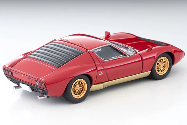TOMYTEC TLVN 1/64 LV Lamborghini Miura SV Red - Image 3