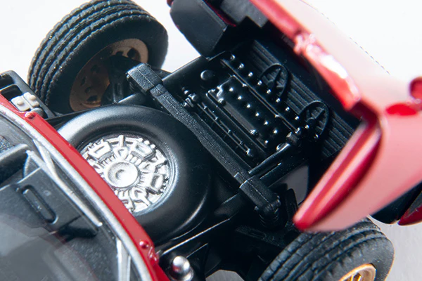 TOMYTEC TLVN 1/64 LV Lamborghini Miura SV Red - Image 5