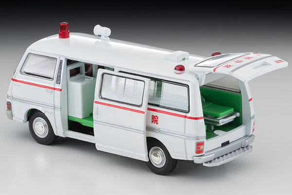 TOMYTEC TLVN 1/64 LV-N Daitokai 01 CARAVAN Ambulance Shibuya Hospital - Image 3
